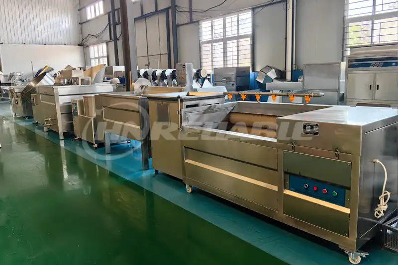 Semi-automatic Potato Chips Processing Line